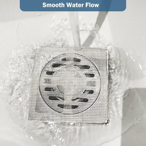 10-Piece Disposable Hair Catcher 10 Pack for Shower Drains