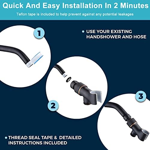 versatile shower holder