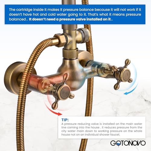 Exquisite Exposed Shower Faucet