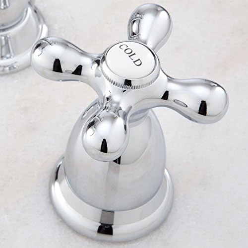Victorian Faucet - Cross Handles Polished Nickel