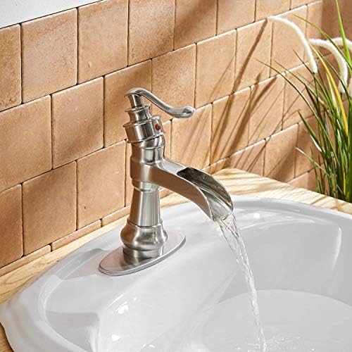 BWE Waterfall Faucet Upgrade Your Bathroom with Smooth Flow Style
