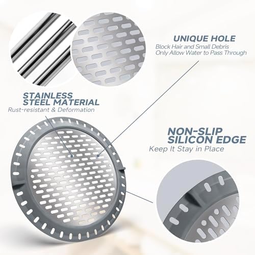 Tifanso Shower Drain Hair Catcher