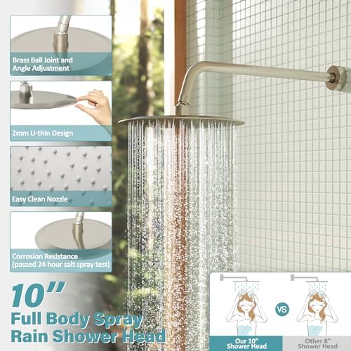 Gabrylly 10 Rain Shower System