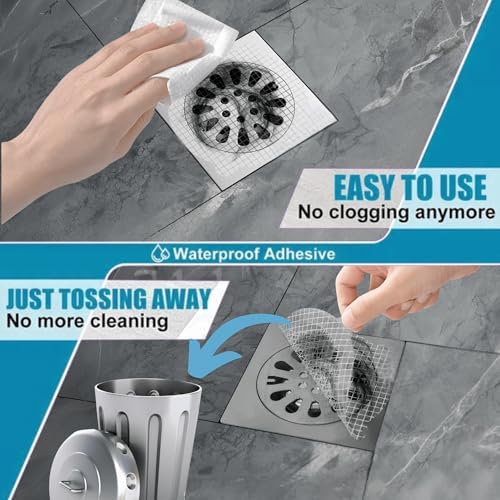 Disposable Hair Catchers for Showers - Effortless Drain Protection