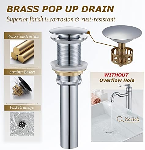 Vessel Sink Faucet Chrome