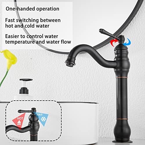 GGStudy 360 Swivel Faucet Set - Oil Rubbed Bronze