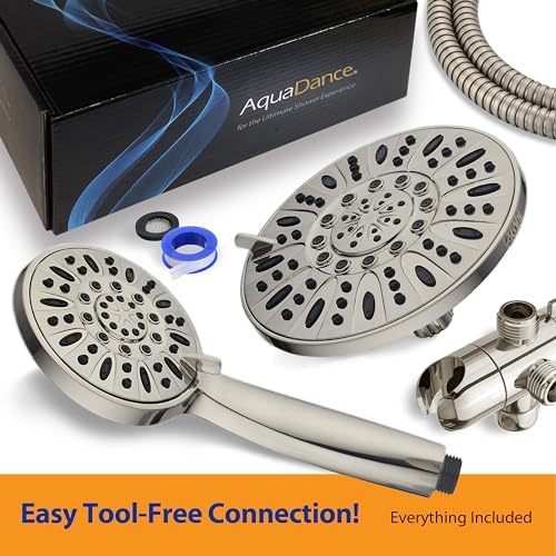 AquaDance 7 High Pressure shower comboExperience luxurious rainfall with ease