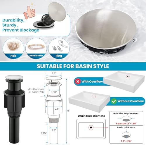 Modern Vessel Sink Faucet