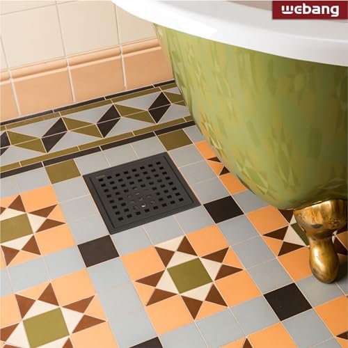 Prime 6-Inch Square Floor Drains