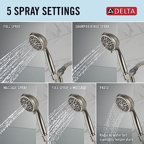 Delta Faucet 75511SN Intense Power Massaging Jets