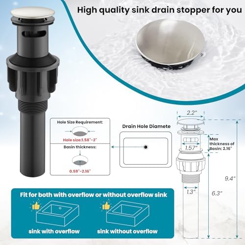 Gothonovo Modern Vessel Sink Faucet