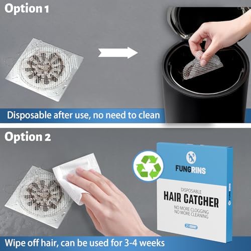 Mission Disposable Hair Catcher for Showers