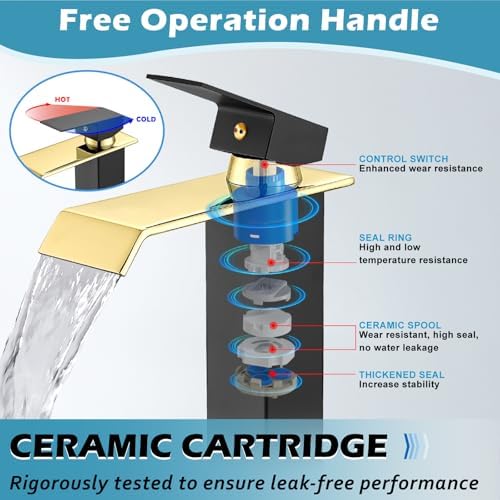 Midanya Modern Waterfall Faucet
