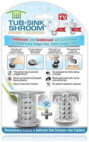 TubShroom and SinkShroom Hair Catchers