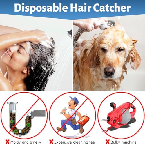 Mission Disposable Hair Catcher for Showers