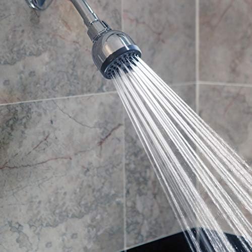 Aqua Elegante 3-inch Chrome High-Pressure Shower Head