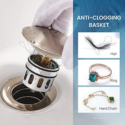 Vessel Sink Drain with Strainer