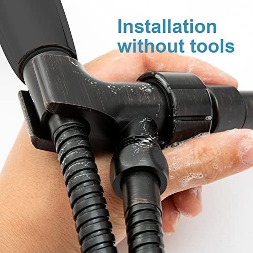 OFFO Oil Rubbed Bronze Shower Arm Mount - Durable Easy to Use