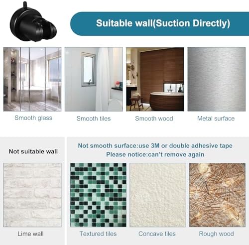 Reliable Suction Cup Shower Head Holder for Perfect Grooming