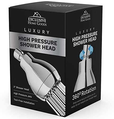 High-Pressure Chrome Shower Head