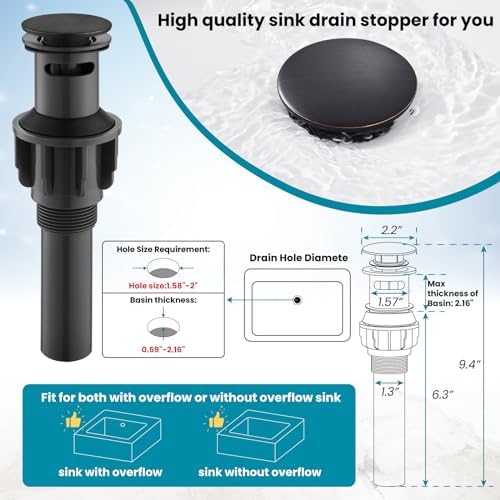 High-Quality Oil Rubbed Bronze Bathroom Sink Faucet