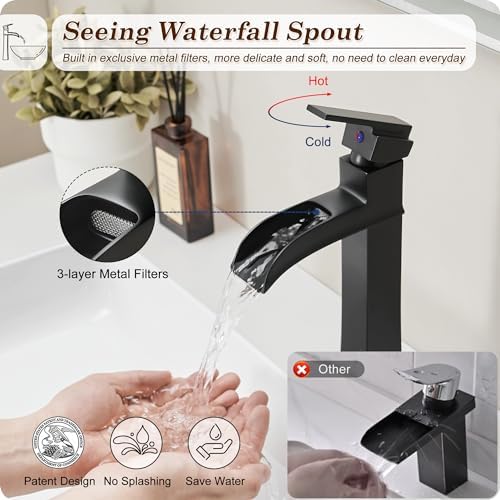 HOIGY Single-Handle Brass Vessel Sink Faucet