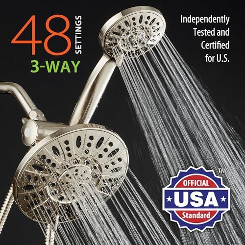 AquaDance 7 High Pressure shower comboExperience luxurious rainfall with ease