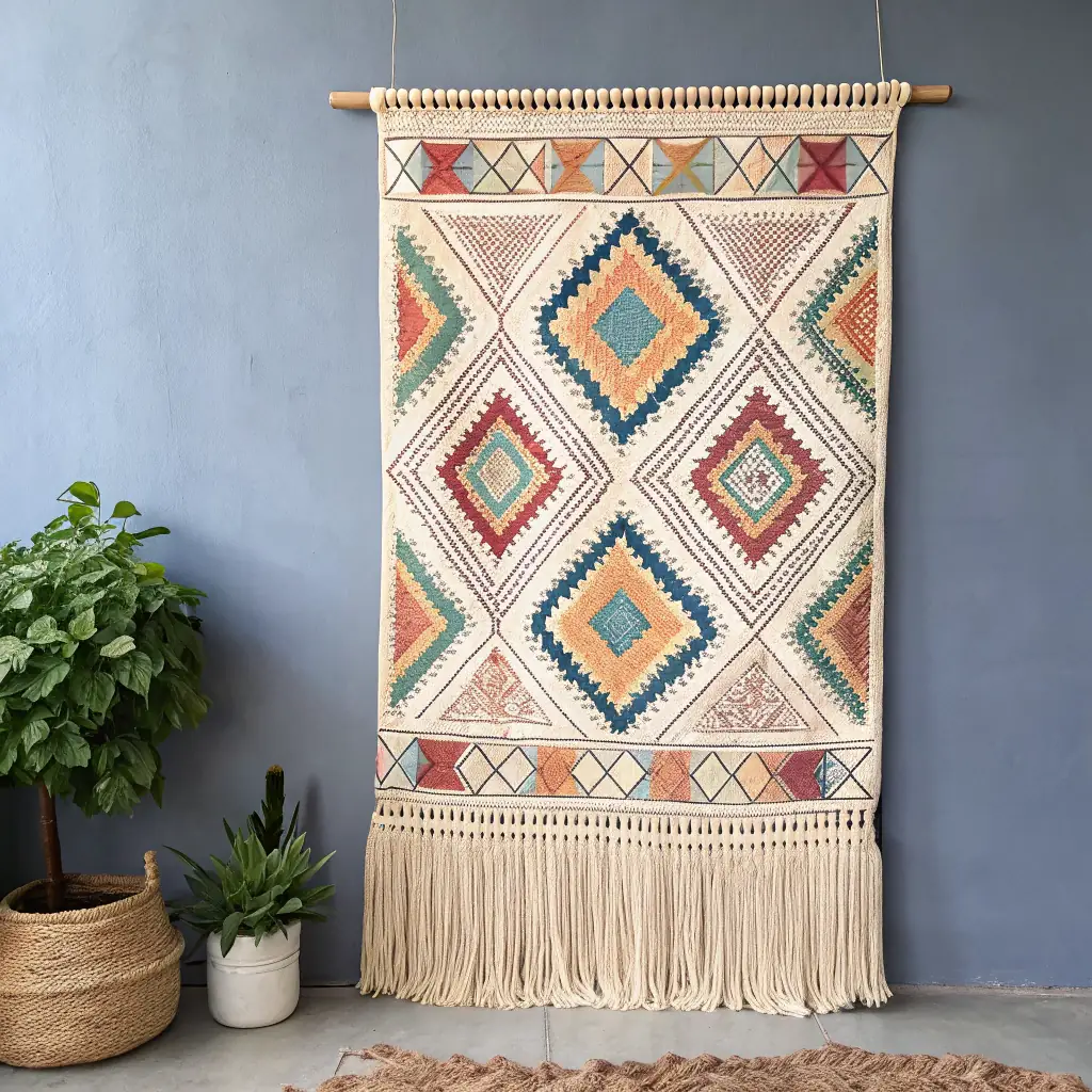 Wall Hanging Tapestry - Bohemian Style
